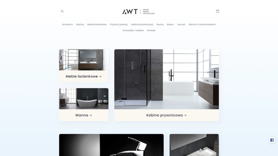 Projekt sklepu internetowego awt-polska.pl