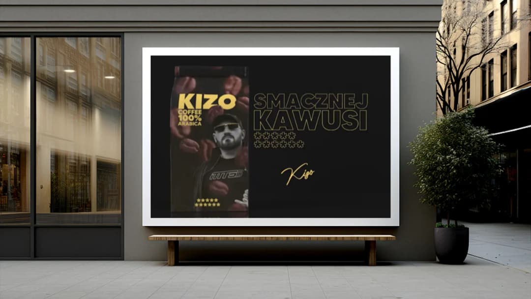 Projekt content dla kampanii Kizo Coffee
